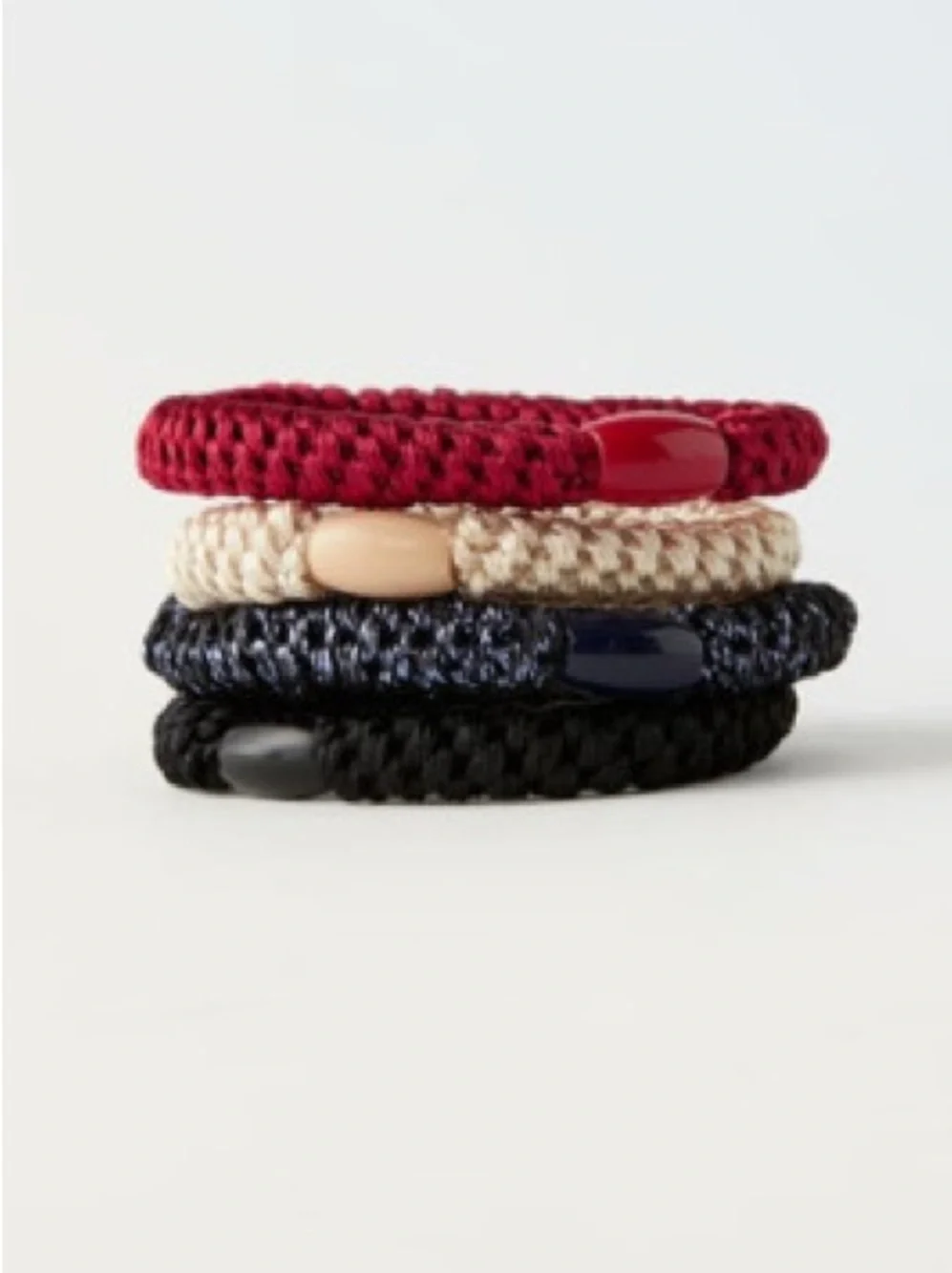 NWT. Zara Kids 4-Pack of Braided Hair Tie.